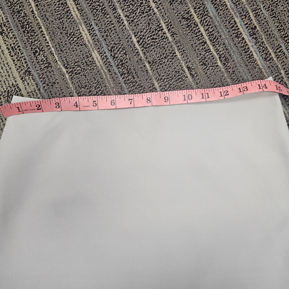 Reformation Silver Mini Pencil Skirt Cocktail - Picture 8 of 11